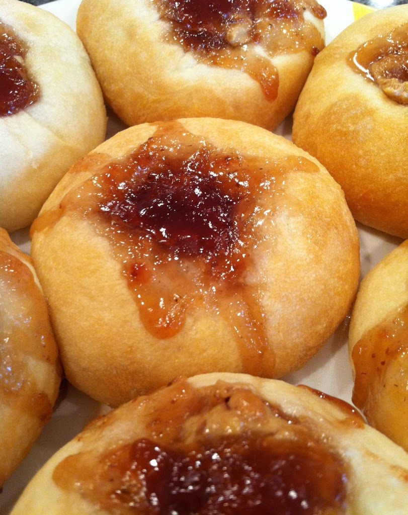 Bridgford Bread and Roll Dough Peanut Butter and Jelly Thumbprint Rolls