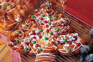 Bridgford Bread And Roll Dough Christmas Tree Coffee Cake Bridgford Bread And Roll Dough