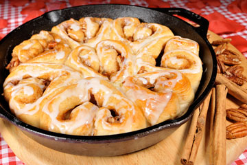 Cinnamon Rolls from Frozen Bread Dough