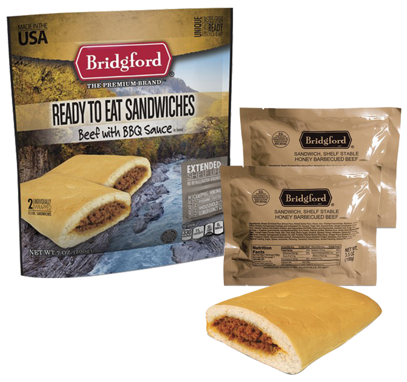 MRE Honey BBQ Beef Sandwich - FSR