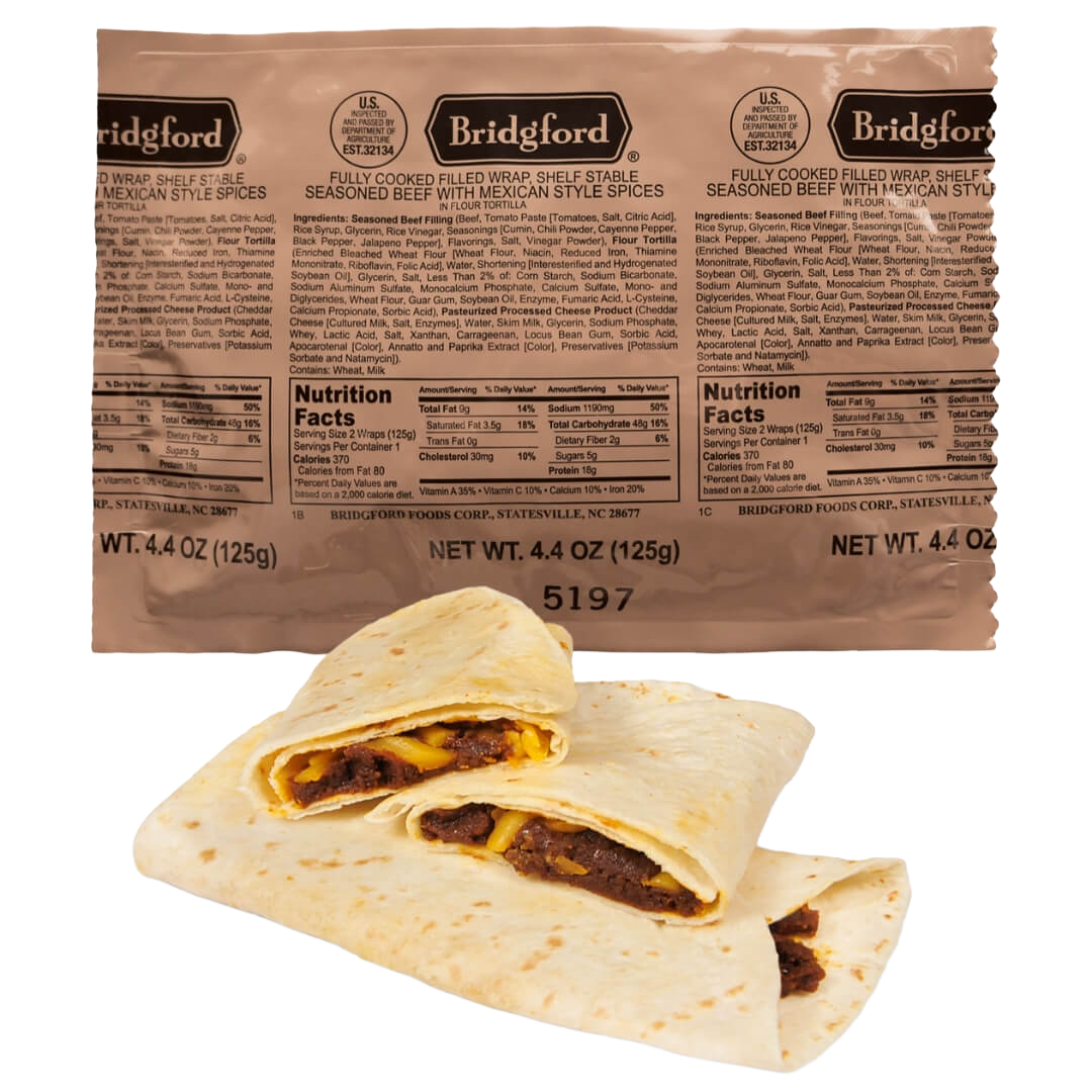 Mexican Style Beef Wrap